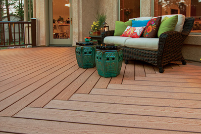 Low maintenance decking